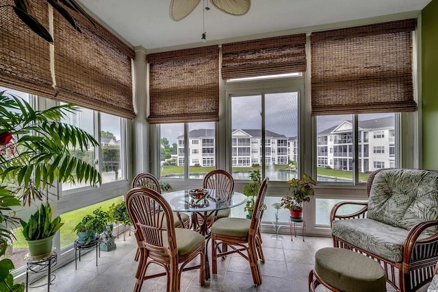 901 W Port Dr Unit 305, North Myrtle Beach, SC 29582 - sunroom featuring tile patterned flooring