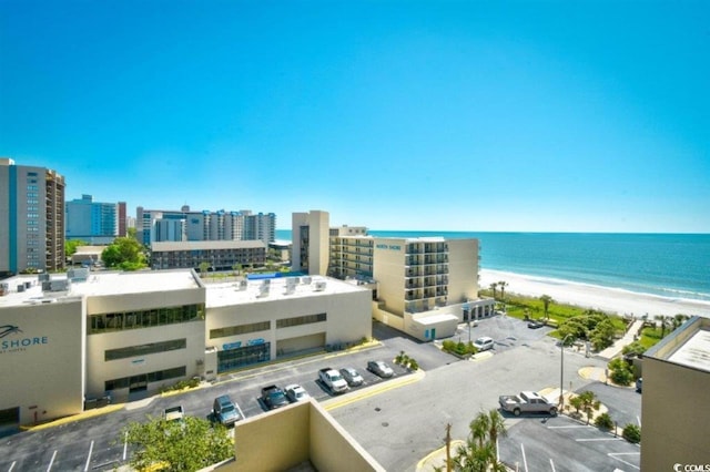 201 74th Ave N Unit 707, Myrtle Beach, SC 29572 - view of city featuring waterfront with a beach