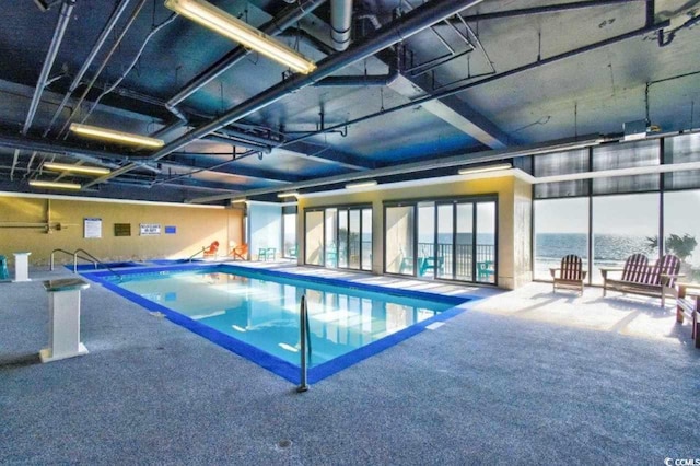201 74th Ave N Unit 707, Myrtle Beach, SC 29572 - indoor pool with a water view