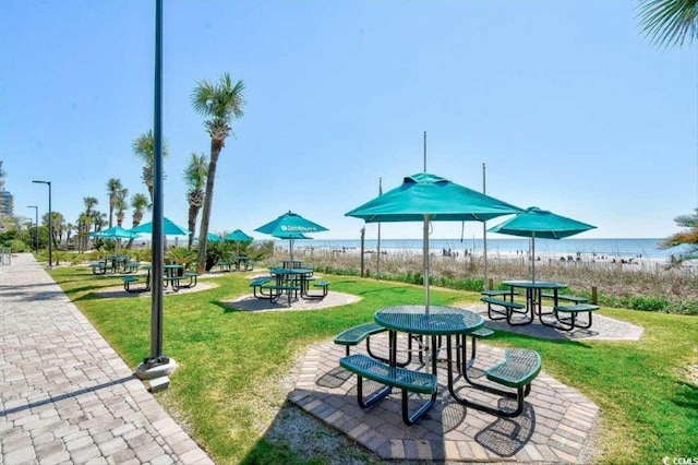 201 74th Ave N Unit 707, Myrtle Beach, SC 29572 - surrounding community featuring a yard and a water view