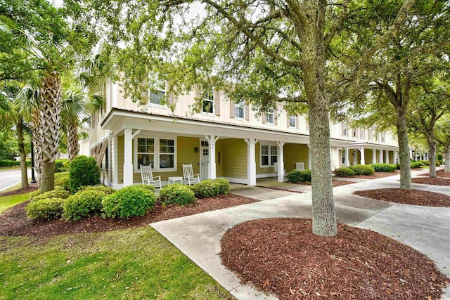 4901 N Market St, North Myrtle Beach, SC 29582 - view of front of home featuring a porch