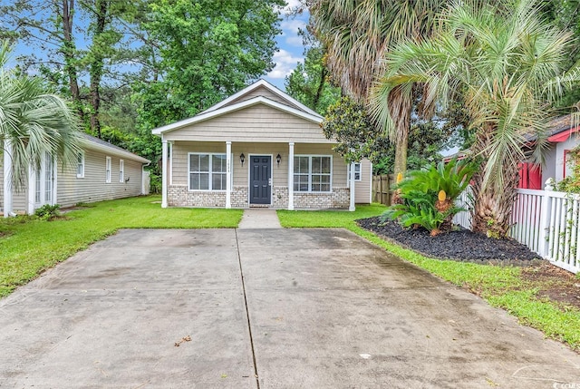 1636 Stuart Square Cir, Myrtle Beach, SC 29577 - view of front facade featuring covered porch and brick siding