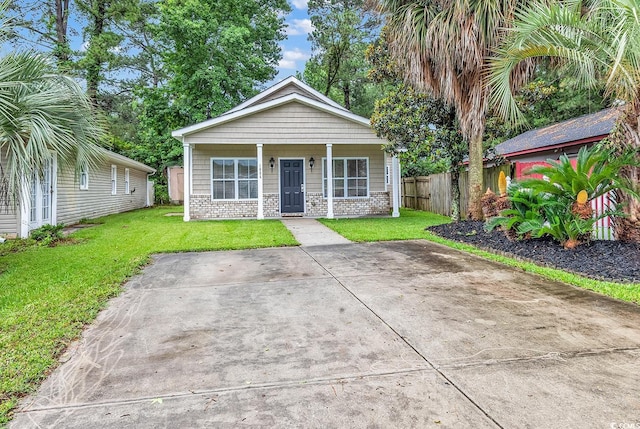 1636 Stuart Square Cir, Myrtle Beach, SC 29577 - view of front facade featuring covered porch and brick siding