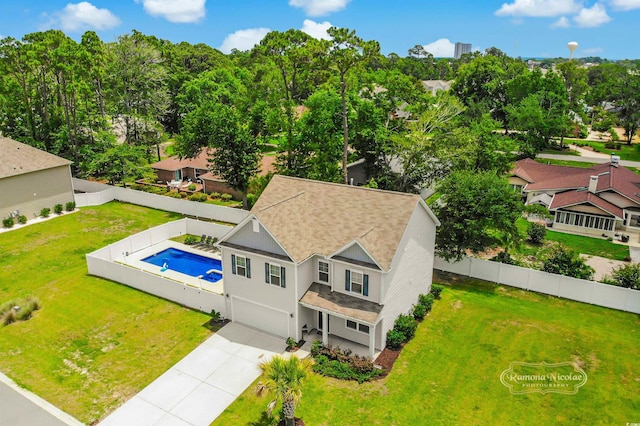 547 Pacific Commons Dr, Surfside Beach, SC 29575 - drone / aerial view of a pool
