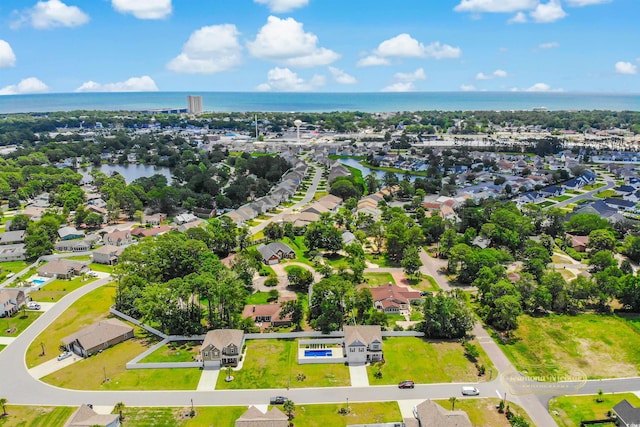 547 Pacific Commons Dr, Surfside Beach, SC 29575 - aerial view of residential area with a nearby body of water