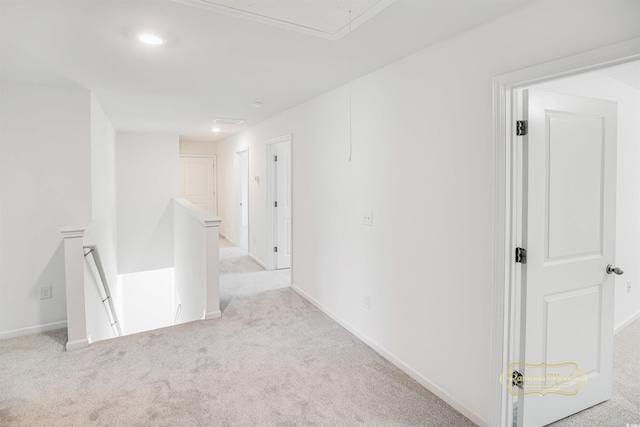 547 Pacific Commons Dr, Surfside Beach, SC 29575 - carpeted empty room featuring attic access and recessed lighting