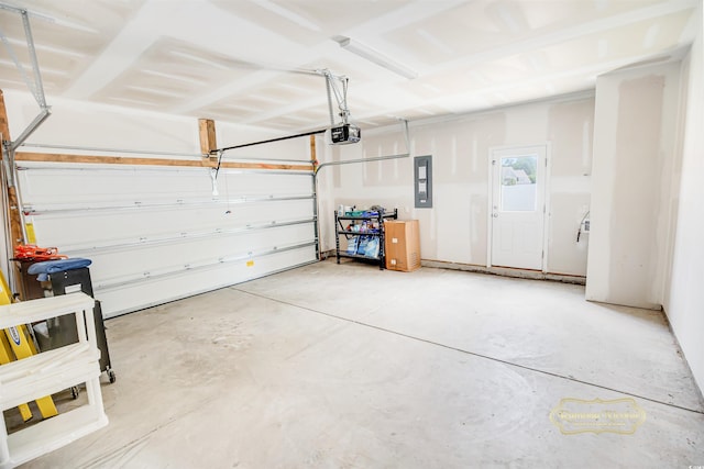 547 Pacific Commons Dr, Surfside Beach, SC 29575 - garage featuring a garage door opener and electric panel