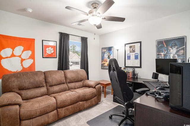 1807 Berkley Village Loop, Myrtle Beach, SC 29579 - carpeted office featuring ceiling fan