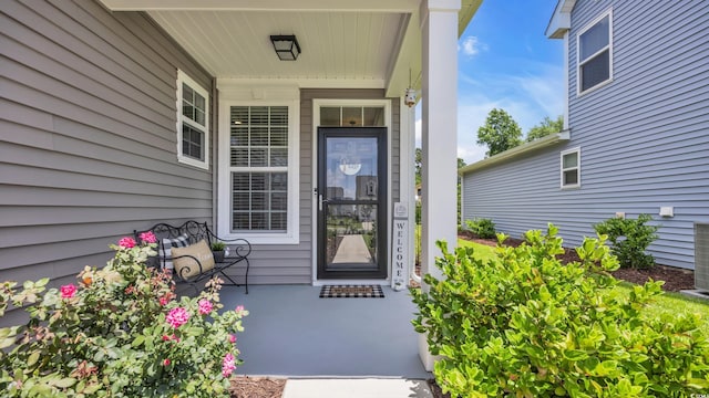 598 Cascade Loop, Little River, SC 29566 - view of exterior entry featuring covered porch