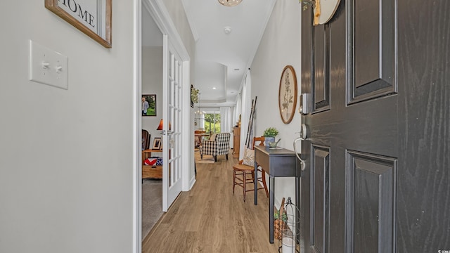 598 Cascade Loop, Little River, SC 29566 - foyer with light wood-type flooring