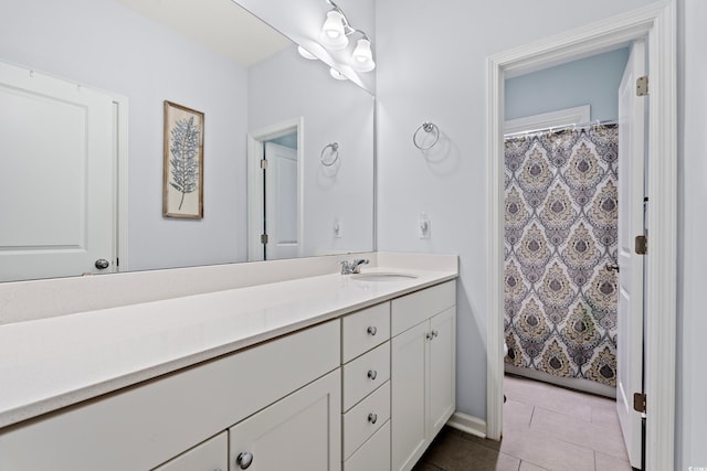 540 Chanted Dr, Murrells Inlet, SC 29576 - full bath with vanity and tile patterned flooring