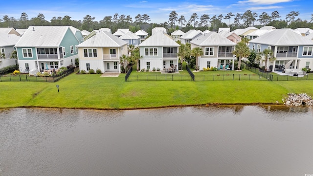540 Chanted Dr, Murrells Inlet, SC 29576 - aerial view of residential area with a nearby body of water