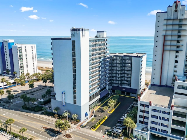 2001 S Ocean Blvd Unit 1408, Myrtle Beach, SC 29577 - view of apartment building / complex featuring a water view