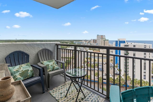 2001 S Ocean Blvd Unit 1408, Myrtle Beach, SC 29577 - balcony with a view of city