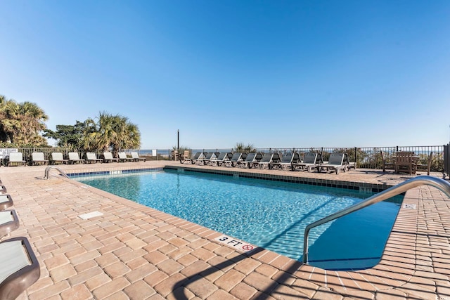 2001 S Ocean Blvd Unit 1408, Myrtle Beach, SC 29577 - community pool featuring a patio area