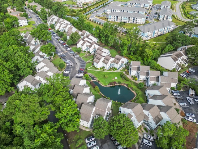 4344 Spa Dr Unit 605, Little River, SC 29566 - aerial view of property and surrounding area with nearby suburban area and a nearby body of water