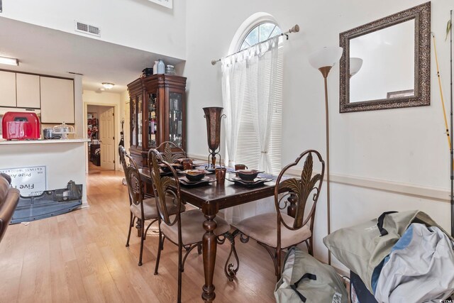 4344 Spa Dr Unit 605, Little River, SC 29566 - dining space featuring light wood-style floors