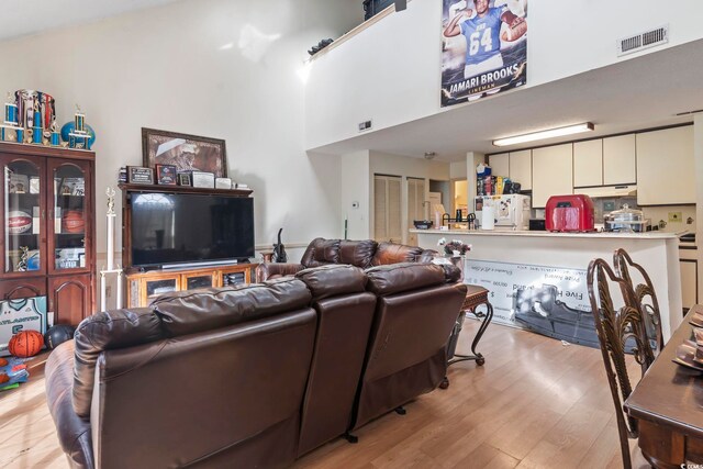 4344 Spa Dr Unit 605, Little River, SC 29566 - living room featuring light wood-type flooring