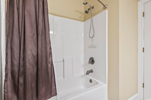 1009 World Tour Blvd Unit 105, Myrtle Beach, SC 29579 - bathroom with shower / bathtub combination with curtain