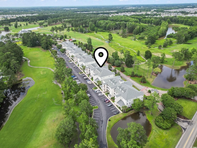 1009 World Tour Blvd Unit 105, Myrtle Beach, SC 29579 - aerial view of a large body of water and a golf course