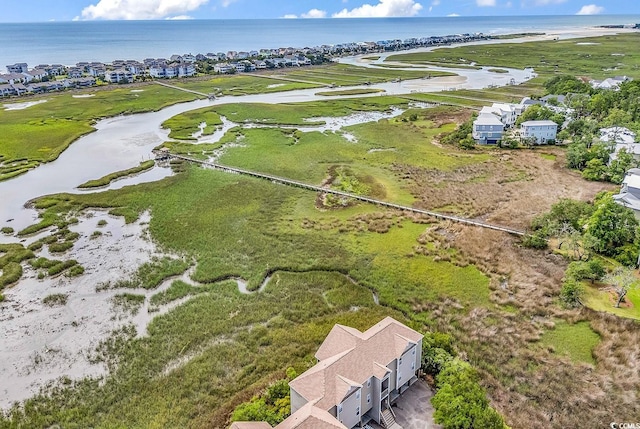 140 S Cove Pl Unit 6C, Pawleys Island, SC 29585 - aerial perspective of suburban area featuring a nearby body of water