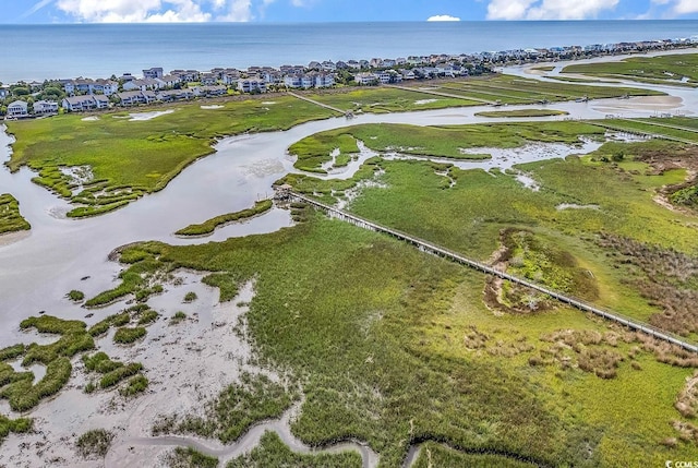 140 S Cove Pl Unit 6C, Pawleys Island, SC 29585 - aerial perspective of suburban area with a nearby body of water