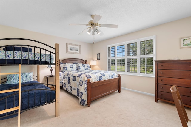503 20th Ave N Unit 29-C, North Myrtle Beach, SC 29582 - carpeted bedroom featuring baseboards and ceiling fan
