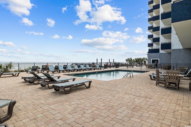 2000 S Ocean Blvd Unit V405, Myrtle Beach, SC 29577 - community pool with a patio area