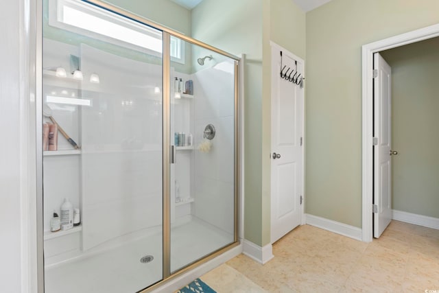 308 Firenze Loop, Myrtle Beach, SC 29579 - full bathroom with a stall shower and baseboards