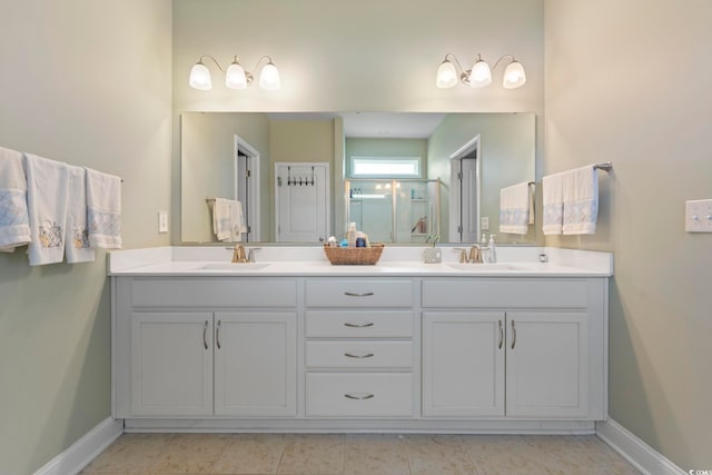 308 Firenze Loop, Myrtle Beach, SC 29579 - full bath with double vanity and a shower with door