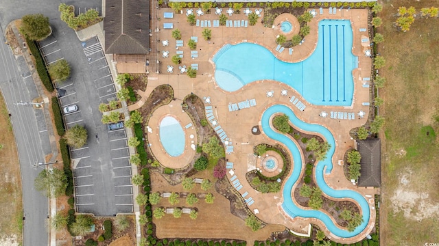 1188 Peterson St, Myrtle Beach, SC 29577 - aerial view of property's location with a pool area