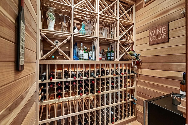9737 Catalonia Ct, Myrtle Beach, SC 29579 - wine cellar with wood walls