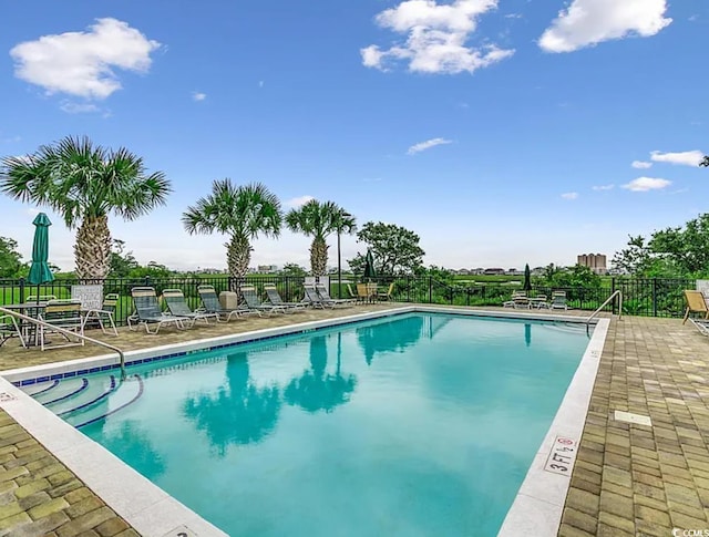 1613 James Island Ave, North Myrtle Beach, SC 29582 - community pool with a patio area