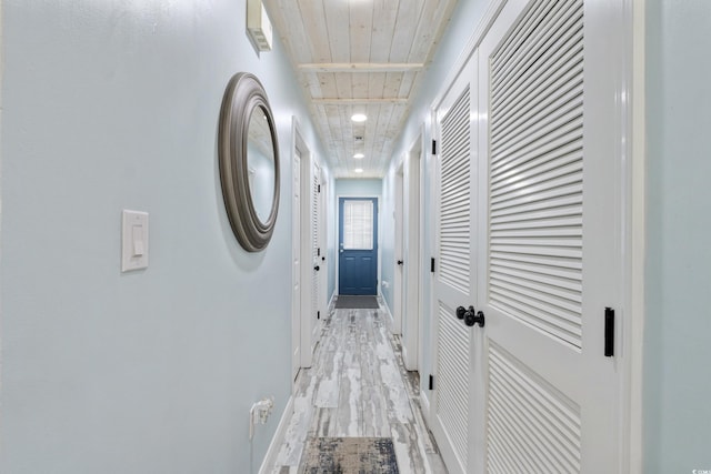 10071 Kings Rd, Myrtle Beach, SC 29572 - corridor featuring light wood-style flooring and recessed lighting