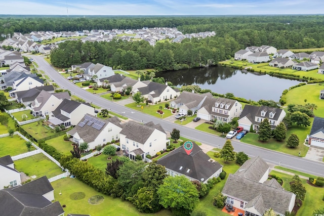 760 Carolina Farms Blvd, Myrtle Beach, SC 29579 - aerial view of residential area with a large body of water and a heavily wooded area