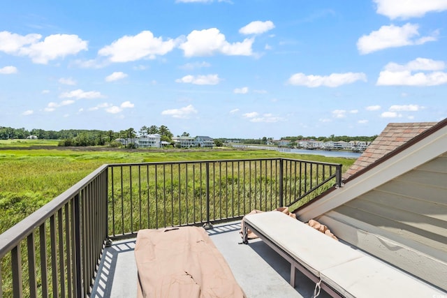 1663 Harbor Dr, North Myrtle Beach, SC 29582 - wooden deck featuring a water view