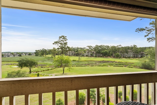 1401 Lighthouse Dr Unit 4334, North Myrtle Beach, SC 29582 - balcony with view of golf course