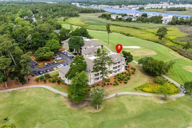 1401 Lighthouse Dr Unit 4334, North Myrtle Beach, SC 29582 - drone / aerial view of a large body of water and a golf course