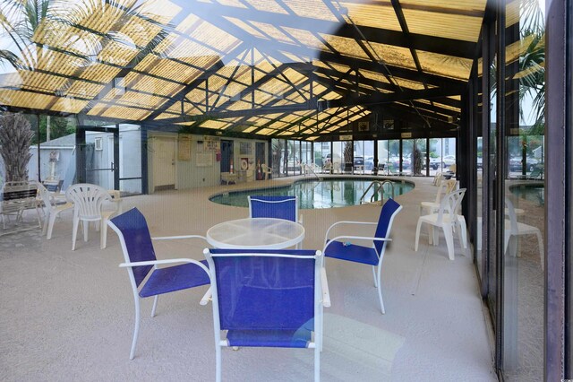 3700 Golf Colony Ln Unit 26A, Little River, SC 29566 - indoor community pool with a patio area