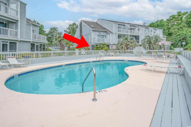 3700 Golf Colony Ln Unit 26A, Little River, SC 29566 - community pool featuring a patio