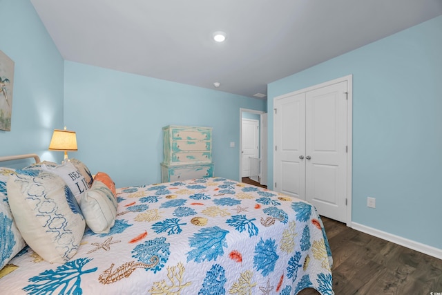 1520 Jardine Loop, Little River, SC 29566 - bedroom featuring wood finished floors and a closet