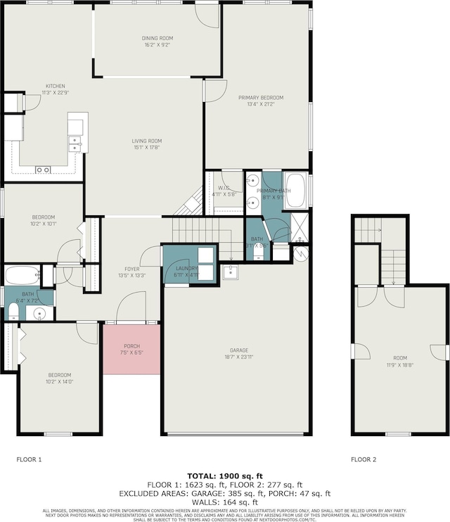 364 Vesta Dr, Myrtle Beach, SC 29579 - view of floor plan / room layout