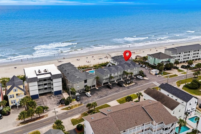 1217 S Ocean Blvd Unit 5, Surfside Beach, SC 29575 - bird's eye view of expansive beach