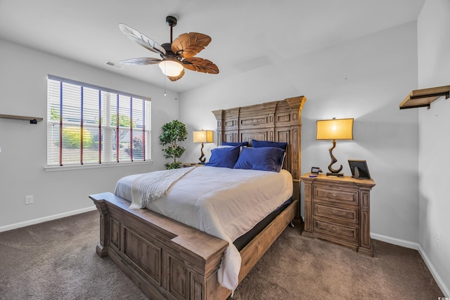 2882 Ophelia Way, Myrtle Beach, SC 29577 - carpeted bedroom with baseboards and a ceiling fan