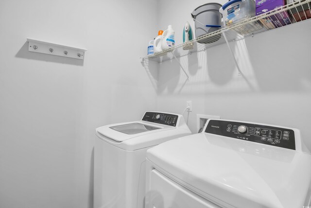 2882 Ophelia Way, Myrtle Beach, SC 29577 - laundry area featuring washer and clothes dryer