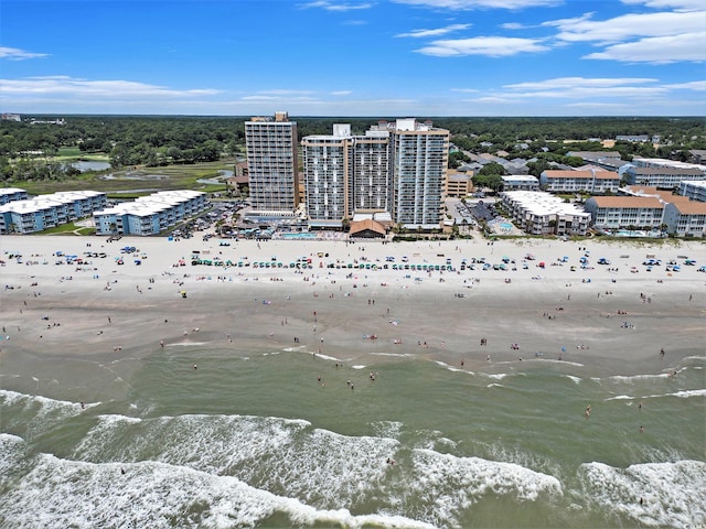 9550 Shore Dr Unit 1430, Myrtle Beach, SC 29572 - drone / aerial view of expansive coastline