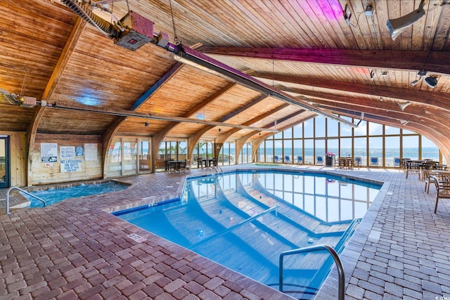 9550 Shore Dr Unit 1430, Myrtle Beach, SC 29572 - view of indoor pool