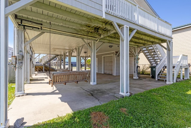 3307 Nixon St, North Myrtle Beach, SC 29582 - view of patio / terrace with stairs