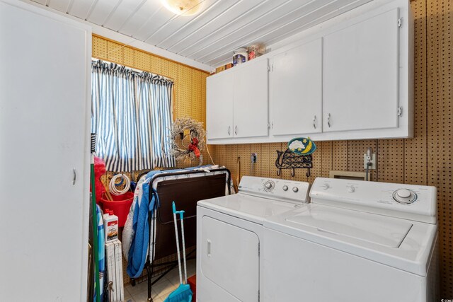 3307 Nixon St, North Myrtle Beach, SC 29582 - washroom with washer and dryer and cabinet space