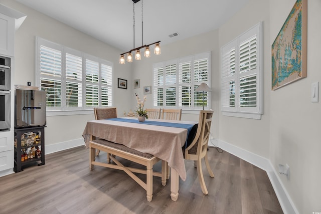 1024 Pochard Dr, Conway, SC 29526 - dining area featuring healthy amount of natural light and wood finished floors